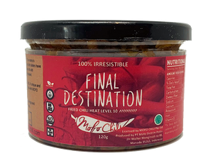 MOFO CHILI: Final Destination (fried chili level 10) 🌶🌶🌶🌶🌶🌶🌶🌶🌶🌶