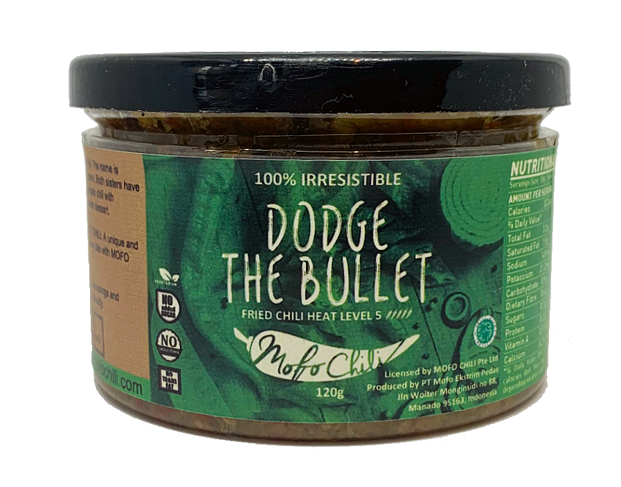 MOFO CHILI: Dodge The Bullet (fried chili level 5)🌶🌶🌶🌶🌶
