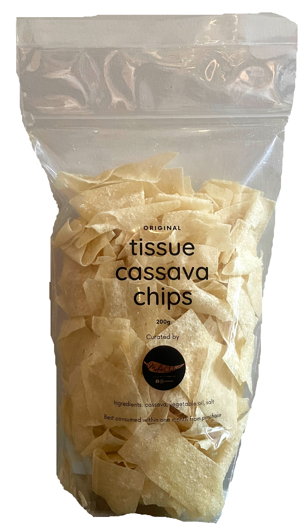 Tissue Cassava Chips