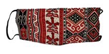 Load image into Gallery viewer, red waruga minahasa manado batik mask
