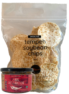 Dipping Snacks Bundle (Fried chili + Tempeh Soybean Chips)