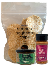 Load image into Gallery viewer, Shake &amp; Dip Snacks Bundle (Fried chili + Dried chili + Tempeh Soyabean chips)
