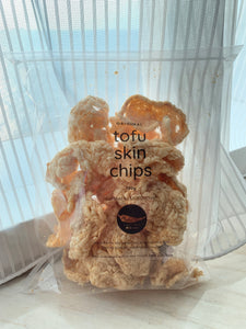 tofu soy beancurd skin chips